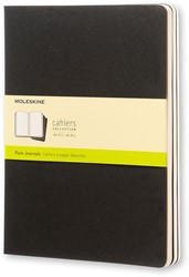 Schrift Moleskine 190x250mm blanco 240blz 70gr zwart