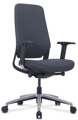 Bureaustoel Officeseat 100S, EN1335, zwart