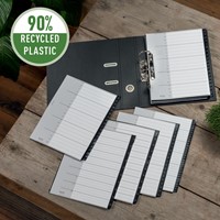 Tabblad Leitz Recycle A4 11-gaats 1-12 extra breed PP-1