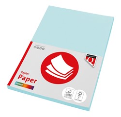 Kopieerpapier Quantore Colour A4 160gr lichtblauw 50 vel
