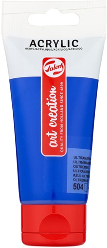 Acrylverf Talens Art Creation 504 ultramarijn tube à 75ml