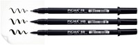 Brushpen Sakura Pigma medium zwart-2