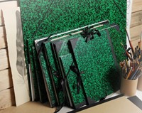Tekenmap Canson Classic Annonay lintsluiting 610x810mm groen-2