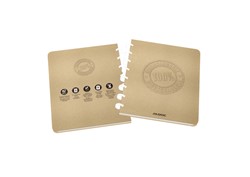 Schrift Adoc BIO A5 lijn 144 pagina's 90gr kraft