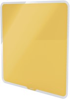 Glasbord Leitz Cosy magnetisch 450x450mm geel-2