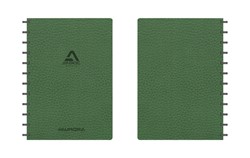 Schrift Adoc Business A4 ruit 5x5mm 144blz 90gr groen