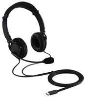 Headset Kensington USB-C Hi-Fi met microfoon zwart-2