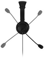 Headset Kensington USB-C Hi-Fi met microfoon zwart-3