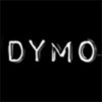 Reliëftape Dymo embossing plastic 9mm zwart op wit 3 stuks-2