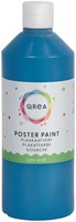 Plakkaatverf Qrea primair blauw 500ml