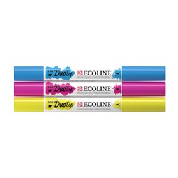 Duotip Talens Ecoline set à 3 stuks primair