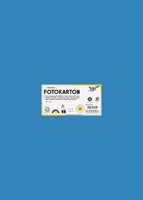 Fotokarton Folia 2-zijdig 50x70cm 300gr nr34 middenblauw