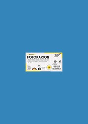 Fotokarton Folia 2-zijdig 50x70cm 300gr nr34 middenblauw