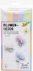 Zijdevloeipapier Folia 50x70cm 20gr iriserend assorti 5 vel