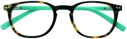 Leesbril I Need You Junior Selection +1.00 dpt bruin - turquoise