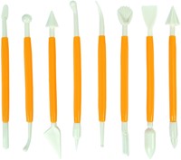 Boetseerspatel Conda set à 8 stuks 15 cm plastic