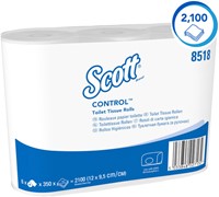 Toiletpapier Scott Control 3-laags 350 vel wit 8518 36 rollen-3