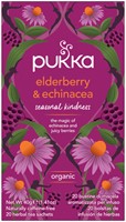 Thee Pukka elderberry en echinacea 20 zakjes