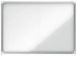 Binnenvitrine Nobo Premium Plus 18xA4 schuifdeur magnetisch