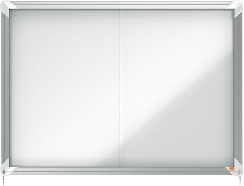 Binnenvitrine Nobo Premium Plus 8xA4 schuifdeur magnetisch
