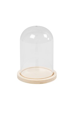 Stolp Creativ Company met houten voet 9.5cm x 6cm