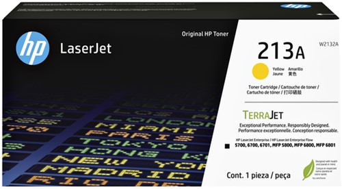 Tonercartridge HP W2132A 213A geel GZ OfficeXperience