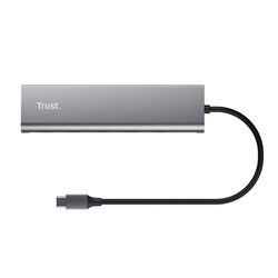 Hub Trust USB-C Halyx 5 poorts 25136