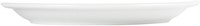 Bord Olympia Whiteware Ø23 cm doos 12 stuks wit-2