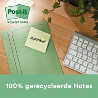 Memoblok 3M Post-it 622 RSS3CY 47,6x47,6mm geel 3 stuks-3