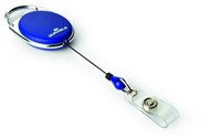 Afrolmechanisme Durable Style met drukknopsluiting blauw 10 stuks