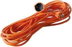 Verlengkabel BRASQ 30m oranje