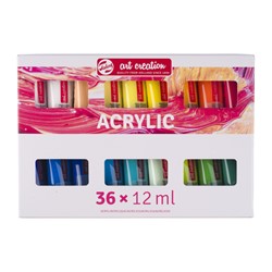 Acrylverf Talens Art Creation assorti 36 tubes à 12ml