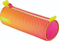 Etui Maped Neon rond oranje-roze