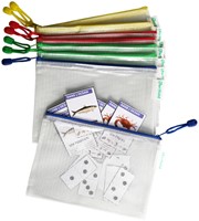 Opbergtas Djois met rits A5 assorti-2