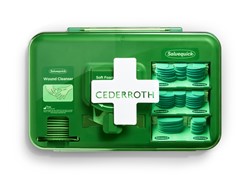 Wond dispenser Cederroth - Salvequick blauw