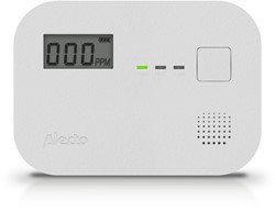 Koolmonoxidemelder Alecto 10 jaar sensor en display COA3910 wit