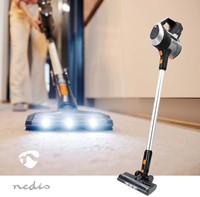 Steelstofzuiger Nedis 2-in-1 snoerloos HEPA 130W zwart-5