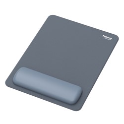 Muismat met polssteun Fellowes Breyta XL blauw