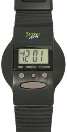 Horloge Senseworks 12/24 zwart-2