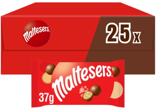 Chocolade Maltesers doos 25 stuks