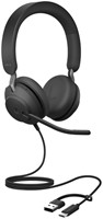 Headset Jabra Evolve2 40 SE USB C/A MS Stereo bedraad