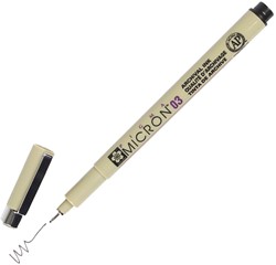 Fineliner Sakura Pigma Micron 03 0.35mm zwart