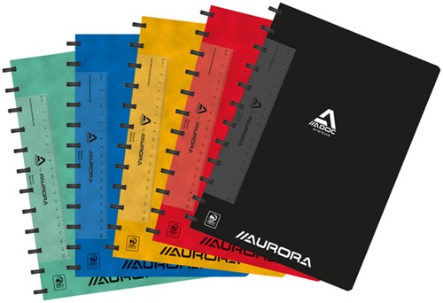 Schrift Adoc Classic A4 lijn 144 pagina's 90gr assorti