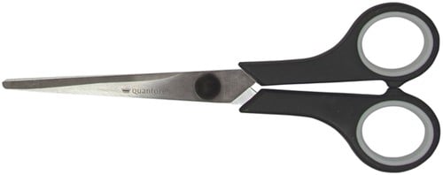 Schaar Quantore 170mm soft grip zwart