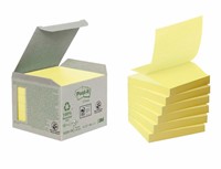 Memoblok 3M Post-it Z-Note R330 76x76mm recycled geel