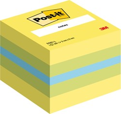 Memoblok Post-it 2051 51x51mm kubus lemon