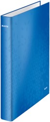 Ringband Leitz WOW A4 maxi 4-rings D-mechaniek 25mm blauw