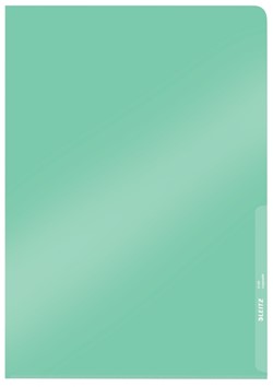 Insteekmap L-model Leitz Premium copy safe 0.15mm PVC A4 groen 100 stuks
