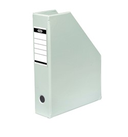 Tijdschriftcassette Elba A4 wit