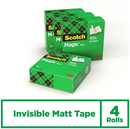 Plakband Scotch Magic 810 19mmx33m onzichtbaar mat-2